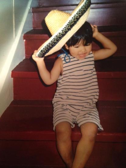 chogyi on the red steps